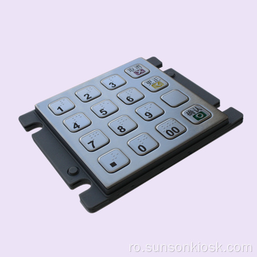 Tastatură PIN de criptare PCI4.0 pentru distribuitor automat